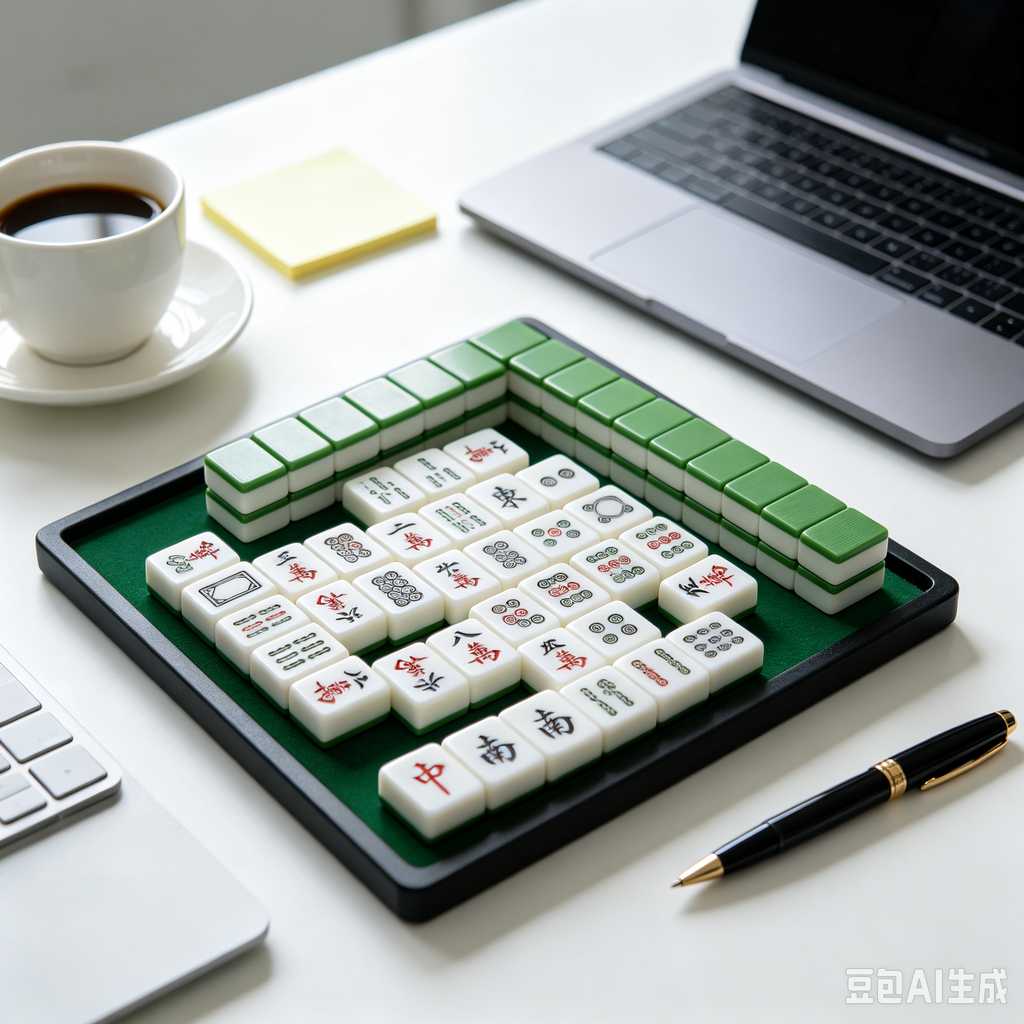 mahjong set for family game night