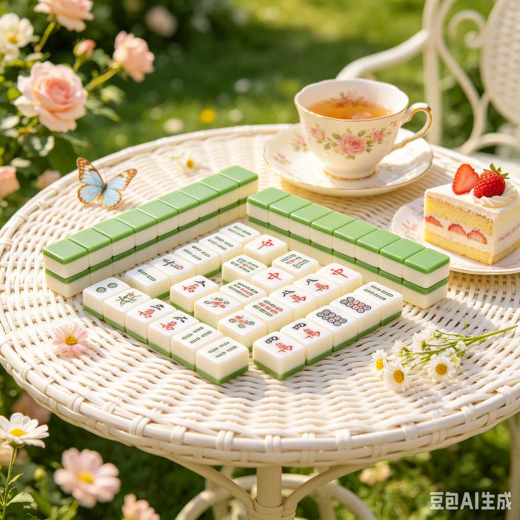 unique decoration mahjong tiles