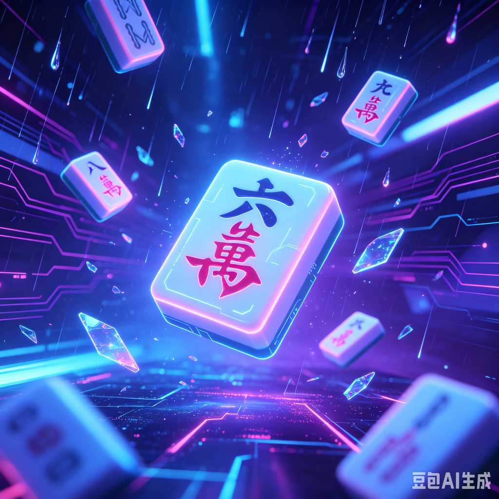 decorative text mahjong set
