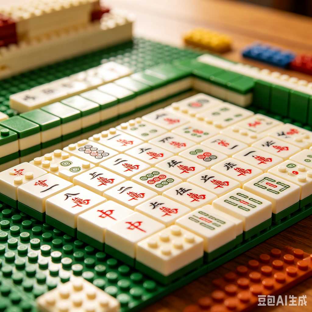 fine carving mahjong set