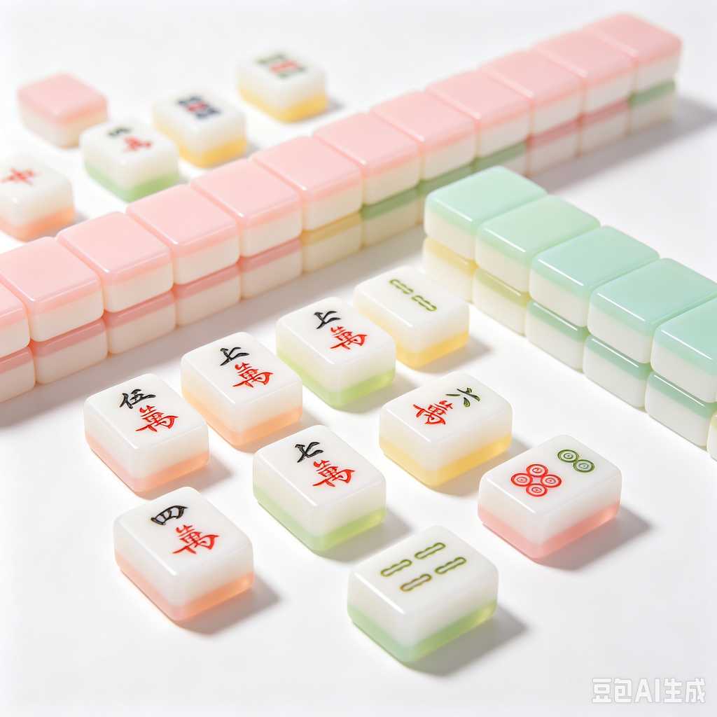 oem custom printed mahjong set