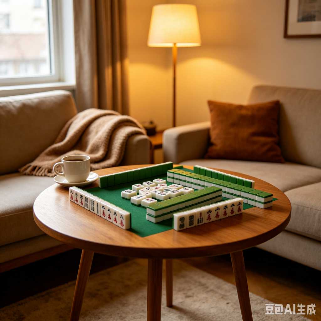 mini mahjong set for travel