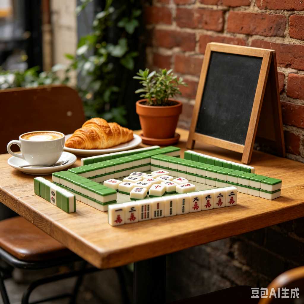 branded mahjong set custom
